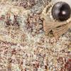 Superior Indoor Area Rug, Jute Backing for Kids or Pets, Entryway, Living Room, Kitchen, Dorm, Bedroom, Hallway, Plush Rugs, Vintage Abstract Medallion, Salford Collection, 9′ x 12′, Maroon(Maroon)
