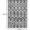 Superior Indoor Area Rug Perfect for Bedroom, Laundry Room, Entryway, Office, Playroom, Nursery, Fluffy Carpet Cover, Modern Geometric Diamond Lattice Shag Flor Collection, 2′ 7″ x 8′, Ivory Black(Alia Grey Ivory)