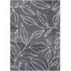 Superior Indoor Area Rug Perfect for Bedroom, Laundry Room, Entryway, Office, Playroom, Nursery, Fluffy Carpet Cover, Modern Geometric Diamond Lattice Shag Flor Collection, 2′ 7″ x 8′, Ivory Black(Flor Grey Ivory)