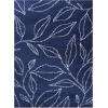 Superior Indoor Area Rug Perfect for Bedroom, Laundry Room, Entryway, Office, Playroom, Nursery, Fluffy Carpet Cover, Modern Geometric Diamond Lattice Shag Flor Collection, 2′ 7″ x 8′, Ivory Black(Flor Blue Beige)