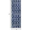 Superior Indoor Area Rug Perfect for Bedroom, Laundry Room, Entryway, Office, Playroom, Nursery, Fluffy Carpet Cover, Modern Geometric Diamond Lattice Shag Flor Collection, 2′ 7″ x 8′, Ivory Black(Alia Blue Beige)