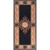 Superior Indoor Area Rug, Plush Carpet Cover, Traditional Oriental Medallion, Perfect for Hallway, Entryay, Living, Dining, Bedroom, Office, Kitchen, Medallion Collection, 10′ x 14′, Midnight Blue(Midnight Blue)
