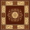 Superior Indoor Area Rug, Plush Carpet Cover, Traditional Oriental Medallion, Perfect for Hallway, Entryay, Living, Dining, Bedroom, Office, Kitchen, Medallion Collection, 10′ x 14′, Midnight Blue(Toffee – Z)