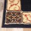 Superior Indoor Area Rug, Plush Carpet Cover, Traditional Oriental Medallion, Perfect for Hallway, Entryay, Living, Dining, Bedroom, Office, Kitchen, Medallion Collection, 10′ x 14′, Midnight Blue(Midnight Blue)