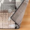Superior Indoor Area Rug, Plush Carpet Cover, for Kids or Pets, Hallway, Entryway, Living Room, Dining, Bedroom, Office, Kitchen, Modern Floral Patchwork Decor, Pastiche Collection, 12′ x 15′, Beige(Beige)