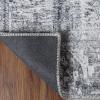 Superior Indoor Area Rug for Home Floor, Bedroom, Living/Dining Room, Office, Unique, Soft Cotton Backed, Oriental Vintage Medallion Decor, Roan Collection, 7′ 6″ x 9′ 6″, Garnet Red(Uma – Charcoal)