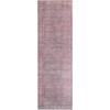 Superior Indoor Area Rug for Home Floor, Bedroom, Living/Dining Room, Office, Unique, Soft Cotton Backed, Oriental Vintage Medallion Decor, Roan Collection, 7′ 6″ x 9′ 6″, Garnet Red(Garnet Red)