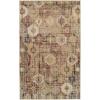 Superior Indoor Area Rug or Runner, Jute Backing, Traditional Floral Scroll Medallion, Ideal for Entryway, Living Room, Kitchen, Bedroom, Hallway, Floor Cover, Astral Collection, 2′ 7″ x 8′, Beige Red(Brown Red)