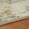 Superior Indoor Area Rug or Runner, Jute Backing, Traditional Floral Scroll Medallion, Ideal for Entryway, Living Room, Kitchen, Bedroom, Hallway, Floor Cover, Astral Collection, 2′ 7″ x 8′, Beige Red(Ivory Beige)