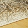 Superior Indoor Area Rug or Runner, Jute Backing, Traditional Floral Scroll Medallion, Ideal for Entryway, Living Room, Kitchen, Bedroom, Hallway, Floor Cover, Astral Collection, 2′ 7″ x 8′, Beige Red(Brown Ivory)