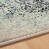 Superior Indoor Area Rug or Runner, Jute Backing, Traditional Floral Scroll Medallion, Ideal for Entryway, Living Room, Kitchen, Bedroom, Hallway, Floor Cover, Astral Collection, 2′ 7″ x 8′, Beige Red(Ivory Blue)