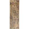 Superior Indoor Area Rug or Runner, Jute Backing, Traditional Floral Scroll Medallion, Ideal for Entryway, Living Room, Kitchen, Bedroom, Hallway, Floor Cover, Astral Collection, 2′ 7″ x 8′, Beige Red(Brown Red)