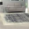 Superior Indoor Area Rug or Runner, Jute Backing, Traditional Floral Scroll Medallion, Ideal for Entryway, Living Room, Kitchen, Bedroom, Hallway, Floor Cover, Astral Collection, 2′ 7″ x 8′, Beige Red(Ivory Blue)