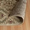 Superior Indoor Area Rug or Runner, Jute Backing, Traditional Floral Scroll Medallion, Ideal for Entryway, Living Room, Kitchen, Bedroom, Hallway, Floor Cover, Astral Collection, 2′ 7″ x 8′, Beige Red(Brown)