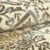 Superior Indoor Area Rug or Runner, Jute Backing, Traditional Floral Scroll Medallion, Ideal for Entryway, Living Room, Kitchen, Bedroom, Hallway, Floor Cover, Astral Collection, 2′ 7″ x 8′, Beige Red(Ivory Brown)