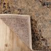 Superior Indoor Area Rug or Runner, Modern Abstract Floor Decor, Soft Plush Rugs, Aesthetic Home Accessories For Living Room, Bedroom, Office, Kitchen, Dining, Cullen Collection, 2′ x 3′, Brown Black(Meve – Ivory-grey)