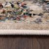 Superior Indoor Area Rug or Runner, Modern Abstract Floor Decor, Soft Plush Rugs, Aesthetic Home Accessories For Living Room, Bedroom, Office, Kitchen, Dining, Cullen Collection, 2′ x 3′, Brown Black(Teal)