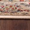 Superior Indoor Area Rug or Runner, Modern Abstract Floor Decor, Soft Plush Rugs, Aesthetic Home Accessories For Living Room, Bedroom, Office, Kitchen, Dining, Cullen Collection, 2′ x 3′, Brown Black(Red)
