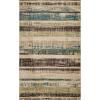 Superior Indoor Area Rug or Runner, Modern Abstract Floor Decor, Soft Plush Rugs, Aesthetic Home Accessories For Living Room, Bedroom, Office, Kitchen, Dining, Cullen Collection, 2′ x 3′, Brown Black(Chocolate – Z)