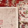 Superior Indoor Area Rug or Runner, Modern Abstract Floor Decor, Soft Plush Rugs, Aesthetic Home Accessories For Living Room, Bedroom, Office, Kitchen, Dining, Cullen Collection, 2′ x 3′, Brown Black(Red)