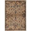 Superior Indoor Area Rug or Runner, Modern Abstract Floor Decor, Soft Plush Rugs, Aesthetic Home Accessories For Living Room, Bedroom, Office, Kitchen, Dining, Cullen Collection, 2′ x 3′, Brown Black(Red Brown)