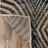 Superior Indoor Area Rug or Runner, Modern Abstract Floor Decor, Soft Plush Rugs, Aesthetic Home Accessories For Living Room, Bedroom, Office, Kitchen, Dining, Cullen Collection, 2′ x 3′, Brown Black(Brown Black – Z)