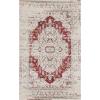 Superior Indoor Area Rug or Runner, Modern Abstract Floor Decor, Soft Plush Rugs, Aesthetic Home Accessories For Living Room, Bedroom, Office, Kitchen, Dining, Cullen Collection, 2′ x 3′, Brown Black(Red – Z)