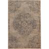 Superior Indoor Area Rug or Runner, Modern Abstract Floor Decor, Soft Plush Rugs, Aesthetic Home Accessories For Living Room, Bedroom, Office, Kitchen, Dining, Cullen Collection, 2′ x 3′, Brown Black(Meve – Ivory-grey – Z)