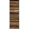 Superior Indoor Area Rug with Jute Backing, Modern Floor Decor for Home Hallway, Living Room, Floor Cover, Entryway, Bedroom, Modern Abstract Multi-Colored, 4′ x 6′, Dark Brown(Brown Multi)