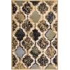 Superior Indoor Area Runner, Jute Backed, Perfect for Hallway, Living/ Dining Room, Bedroom, Office, Kitchen, Entryway, Modern Geometric Trellis Floor Decor, Viking Collection, 2′ 7″ x 8′, Green(Multi-colored)