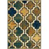 Superior Indoor Area Runner, Jute Backed, Perfect for Hallway, Living/ Dining Room, Bedroom, Office, Kitchen, Entryway, Modern Geometric Trellis Floor Decor, Viking Collection, 2′ 7″ x 8′, Green(Green)