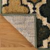 Superior Indoor Area Runner, Jute Backed, Perfect for Hallway, Living/ Dining Room, Bedroom, Office, Kitchen, Entryway, Modern Geometric Trellis Floor Decor, Viking Collection, 2′ 7″ x 8′, Green(Green)