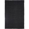 Superior Indoor Braided Jute Small Area Rug, Modern Aesthetic Home Decor for Entryway, Living Room, Dining, Bedroom, Office, Nursery, Kitchen, Soft Reversible Rugs, Kula Collection, Natural, 3’x5′(Black)