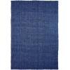 Superior Indoor Braided Jute Small Area Rug, Modern Aesthetic Home Decor for Entryway, Living Room, Dining, Bedroom, Office, Nursery, Kitchen, Soft Reversible Rugs, Kula Collection, Natural, 3’x5′(Navy Blue)