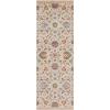 Superior Indoor Large Area Rug, Jute Backing Rugs for Living Room, Dining Room, Kitchen, Office, Entryway, Unique Vintage Botanical Home Floor Decor, Gulistan Collection, 5′ x 8′, Ivory(2’7″ x 8′ (Rectangular))