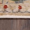 Superior Indoor Large Area Rug, Jute Backing Rugs for Living Room, Dining Room, Kitchen, Office, Entryway, Unique Vintage Botanical Home Floor Decor, Gulistan Collection, 5′ x 8′, Ivory(4′ x 6′ (Rectangular))