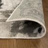 Superior Indoor Large Area Rug for Hallways, Entry, Office, Living/Bedroom, Hardwood, Tile, Floor Cover, Carpet Cover, Modern Farmhouse Floral Decor, Jacobean Collection, 2′ 7″ x 8′, Beige Brown(Deep Royal)