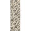Superior Indoor Large Area Rug with Jute Backing, Modern Floral Damask, Floor Decor for Living/Dining Room, Bedroom, Farmhouse, Kitchen, Entryway, Office, Danvers Collection, 2’7″ x 8′, Brown(Multi-colored)