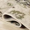 Superior Indoor Large Area Rug with Jute Backing, Modern Floral Damask, Floor Decor for Living/Dining Room, Bedroom, Farmhouse, Kitchen, Entryway, Office, Danvers Collection, 2’7″ x 8′, Brown(Multi-colored)