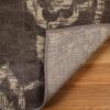 Superior Indoor Large Area Rug with Jute Backing, Modern Floral Damask, Floor Decor for Living/Dining Room, Bedroom, Farmhouse, Kitchen, Entryway, Office, Danvers Collection, 2’7″ x 8′, Brown(Taupe)