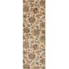Superior Indoor Large Area Rug with Jute Backing, Modern Floral Damask, Floor Decor for Living/Dining Room, Bedroom, Farmhouse, Kitchen, Entryway, Office, Danvers Collection, 2’7″ x 8′, Brown(Stone)