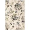 Superior Indoor Large Area Rug with Jute Backing, Modern Floral Damask, Floor Decor for Living/Dining Room, Bedroom, Farmhouse, Kitchen, Entryway, Office, Danvers Collection, 2’7″ x 8′, Brown(Beige Brown)