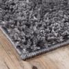 Superior Indoor Large Shag Area Rug with Cotton Backing, Ultra Plush and Soft, Fuzzy Rugs for Living Room, Bedroom, Office, Playroom, Kids, Home Floor Decor, Berlin Collection, 4′ X 6′, Silver(Grey)