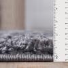 Superior Indoor Large Shag Area Rug with Cotton Backing, Ultra Plush and Soft, Fuzzy Rugs for Living Room, Bedroom, Office, Playroom, Kids, Home Floor Decor, Berlin Collection, 4′ X 6′, Silver(Grey)
