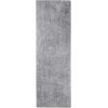 Superior Indoor Large Shag Area Rug with Cotton Backing, Ultra Plush and Soft, Fuzzy Rugs for Living Room, Bedroom, Office, Playroom, Kids, Home Floor Decor, Berlin Collection, 4′ X 6′, Silver(Silver)