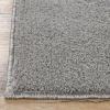 Superior Indoor Large Shag Area Rug with Non-Skid Foam Backing, Ultra-Soft and Fluffy Shaggy Rugs for Living Room, Bedroom, Office, Dining, Home Floor Decor, California Collection, Ivory, 5′ X 7′(Silver)