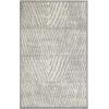 Superior Indoor Outdoor Area Rug, Floor Decor, Perfect for Patio, Bedroom, Kitchen, Living Room, Entryway, Playroom, Nursery, Carpet Cover, Diamonds, Sterling Collection, 7′ 10″ x 9′ 10″, Grey(Ellery – Cream)