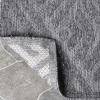 Superior Indoor Outdoor Area Rug, Floor Decor, Perfect for Patio, Bedroom, Kitchen, Living Room, Entryway, Playroom, Nursery, Carpet Cover, Diamonds, Sterling Collection, 7′ 10″ x 9′ 10″, Grey(Wynn – Grey)