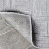 Superior Indoor Outdoor Area Rug, Floor Decor, Perfect for Patio, Bedroom, Kitchen, Living Room, Entryway, Playroom, Nursery, Carpet Cover, Diamonds, Sterling Collection, 7′ 10″ x 9′ 10″, Grey(Nila – Grey)