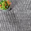 Superior Indoor Outdoor Area Rug, Floor Decor, Perfect for Patio, Bedroom, Kitchen, Living Room, Entryway, Playroom, Nursery, Carpet Cover, Diamonds, Sterling Collection, 7′ 10″ x 9′ 10″, Grey(Ellery – Grey)